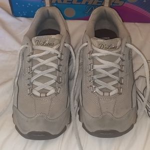 Sketchers D'Lites Stone raptures shoes 7